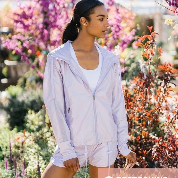 Lilac Shine Bomber Jacket - Picture 1 of 5